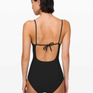 Lululemon Pool Play Full Bum One-Piece - Black